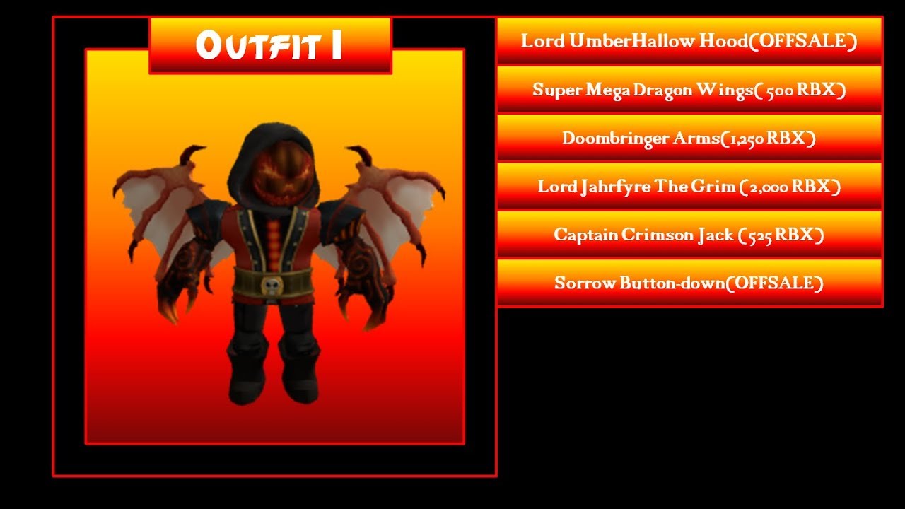 Top 10 Roblox Demonic Outfits Read Disc Youtube - cool demon roblox avatar girl