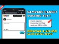GAMPANG BANGET SIH INI ! POSTING TEXT TERBUKTI DIBAYAR $4.20 SALDO PAYPAL GRATIS | Penghasil Paypal