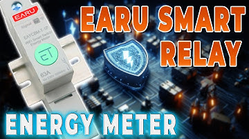 EARU ZigBee реле TUYA - умный контроль напряжения и тока энергомониторинг