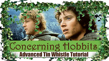 Concerning Hobbits - Shire Theme - ADVANCED TIN WHISTLE TUTORIAL
