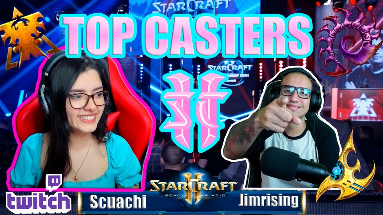 🌵 ¡Casteando Starcraft 2 por primera vez en mi vida! 😊 Con JimRsNg, DemonSwap y Karensmabel