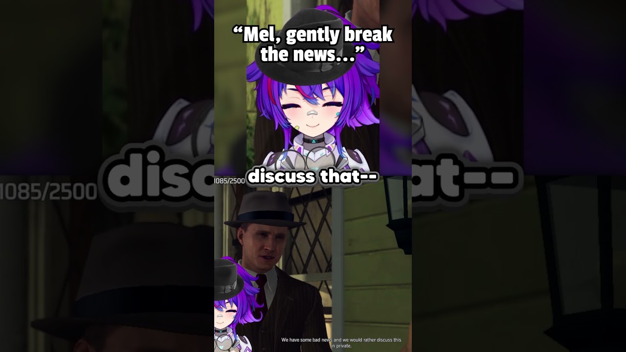 Detective Mel Breaks The News... 😭