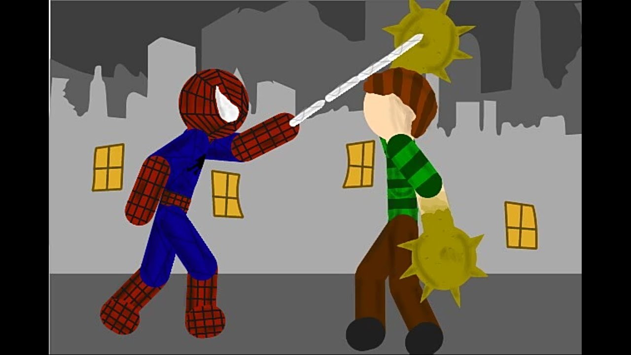 человек паук против песочного человека (рисуем мультфильмы ) - YouTube