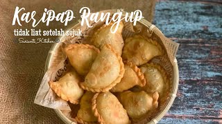 Karipap Rangup dan tidak liat setelah sejuk