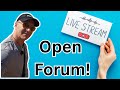 Live With Gio On The Go - Open Forum!