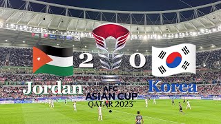 AFC Asian Cup 2023 | Jordan vs Korea | Ahmad bin Ali Stadium