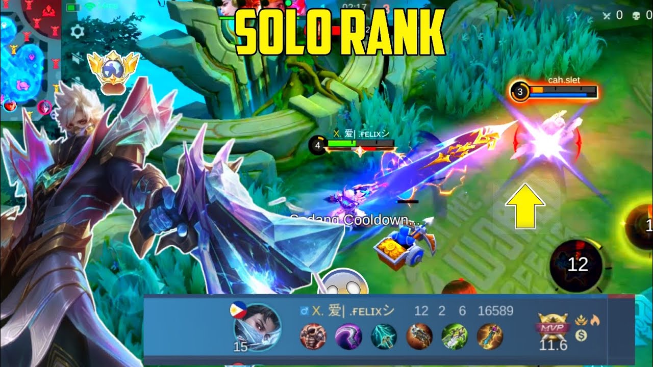 REVIEW SKIN GRANGER M7 AWAL SEASON NEKAT SOLO RANKK😩 - MOBILE LEGENDS