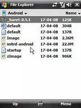 Google Phone(Android) installing on TYTN II