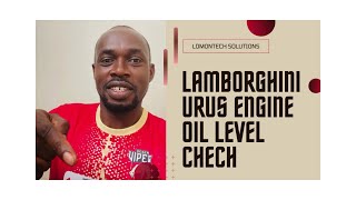 Lamborghini Urus 2019 Model Engine Oil Gauge