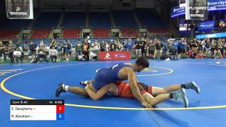 220 Lbs Cons 16 2 Eli Daugherty Georgia Vs Ramin Abraham Illinois