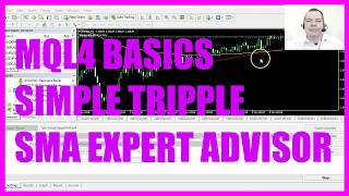 MQL4 TUTORIAL BASICS - 72 SIMPLE TRIPLE EMA