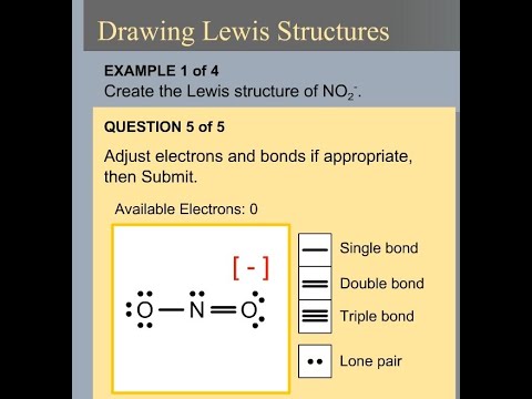 Drawing Lewis Structures Practice with simulation - YouTube