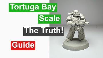 Tortuga Bay Mark 3 vs Primaris Scale Comparison