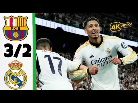 أكشن مباراة برشلونة وريال مدريد لحظات دراماتيكية في آخر دقيقة مباراة ناااارية بصوت عصام الشوالي