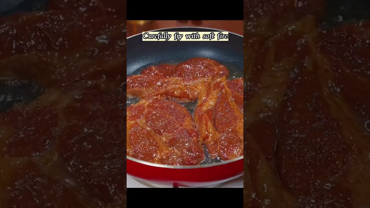 ⁣Pork Steak-Chinese Style!!!