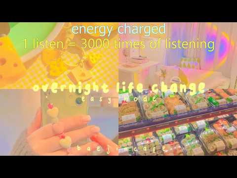 ⚠️ [3k layers] 🧋 easy mode ‼︎ overnight life change affirmation audio