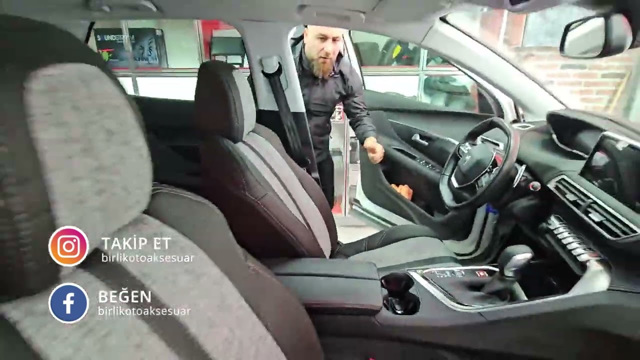 Peugeot 3008 // Özel Beden Koltuk Kılıfı