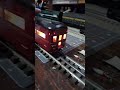 2 rail observation car is lite up and on gargraves track 3 rail.. #ogauge #oscale #gargraves