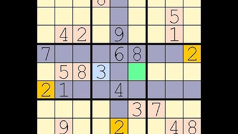 How to Solve New York Times Sudoku Hard  August 19, 2023