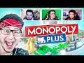 ДВА ЧАСА ИГРАЕМ С КОРЕШАМИ В MONOPOLY PLUS