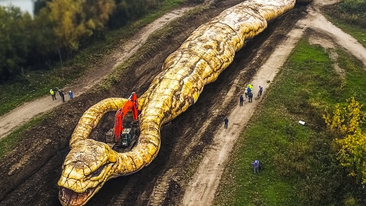 Colossal SNAKE Was Just Captured & It's Terrifying - YouTube