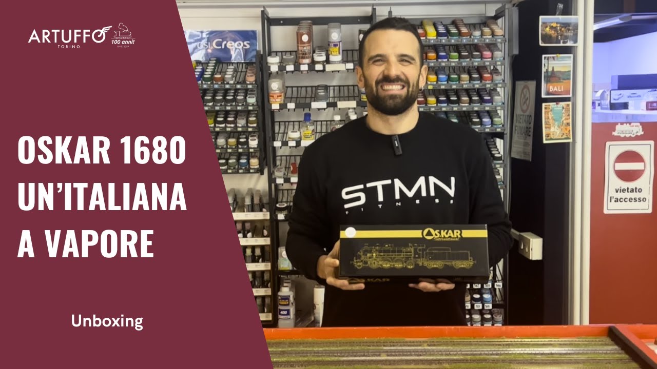 Unboxing Artuffo - Oskar 1680 e Oskar 1681, un'italiana a vapore in due varianti