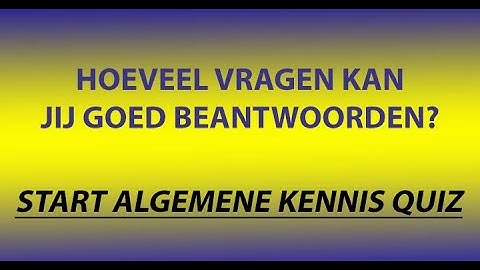 Algemene kennis