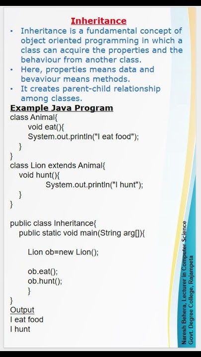 Inheritance in Java - YouTube image.