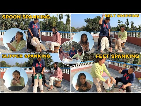 Spenking Game Belt Slipper Spoon Slipper Spenking Funny Video Priyasheetalgamez