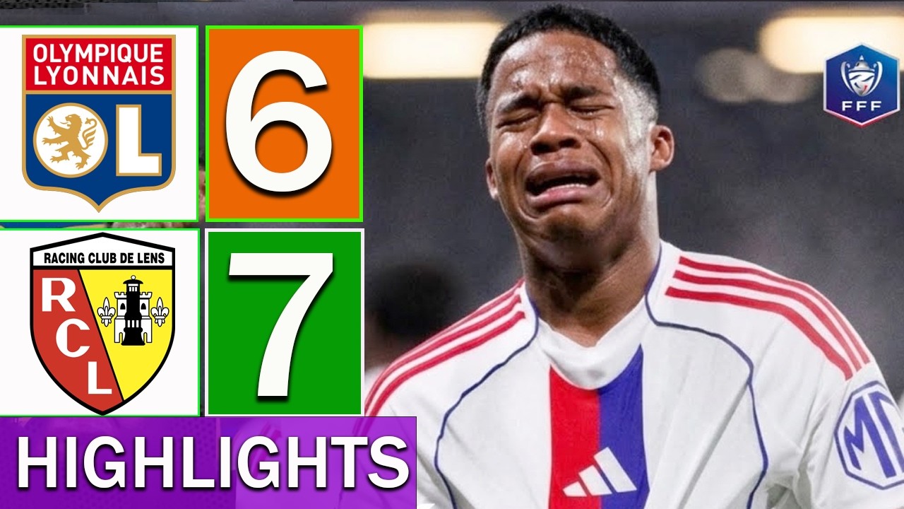 Lyon vs Lens 2-2 Penalty 4-5 Highlights & All Goals | Coupe de France 2026