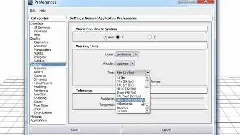 Maya Course I Ch 05 V 02 Setting Animation Preferences