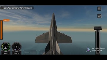 Breaking the sound barrier in #Flight Pilot Simulator.