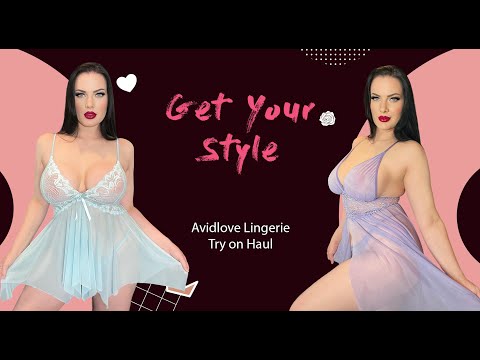 Avidlove | Try On Haul with Raven Rose | Sex Lingerie for 2023