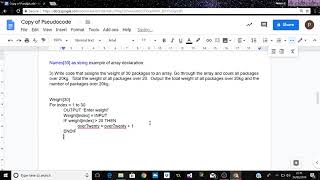 Code Task 3