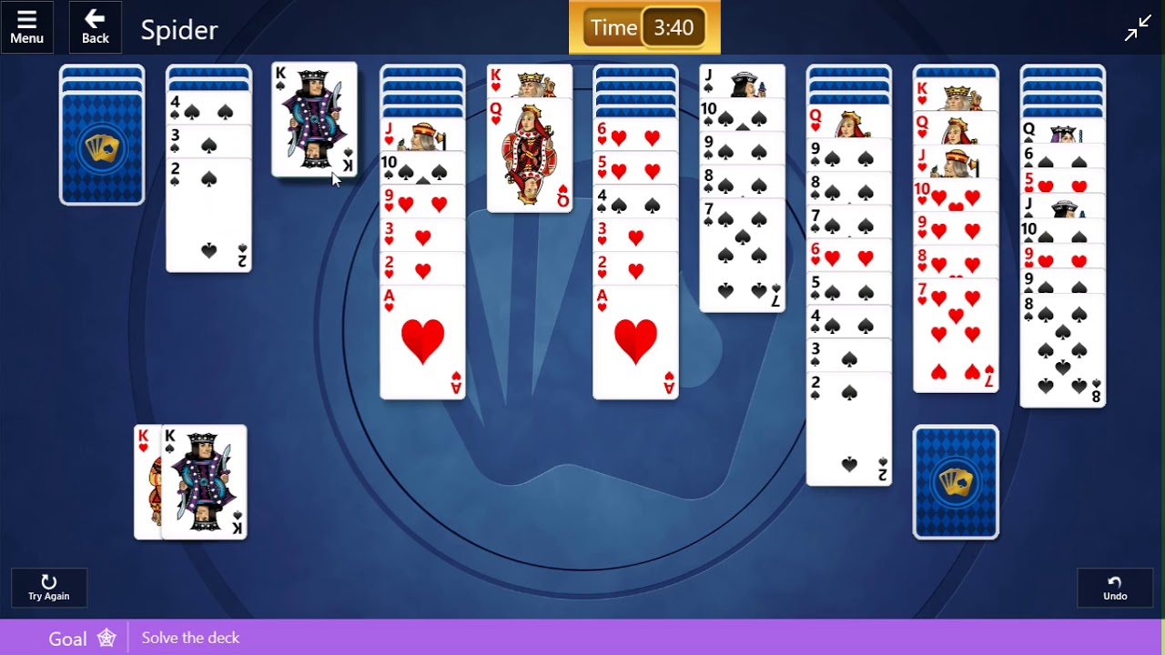 Spider Solitaire Online Solver Spider Solitaire Online Solver