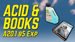 ACID & BOOKS ARE BACK | Patch 20.1 b5 EXP | 7 Days to Die Update | Alpha 20 |