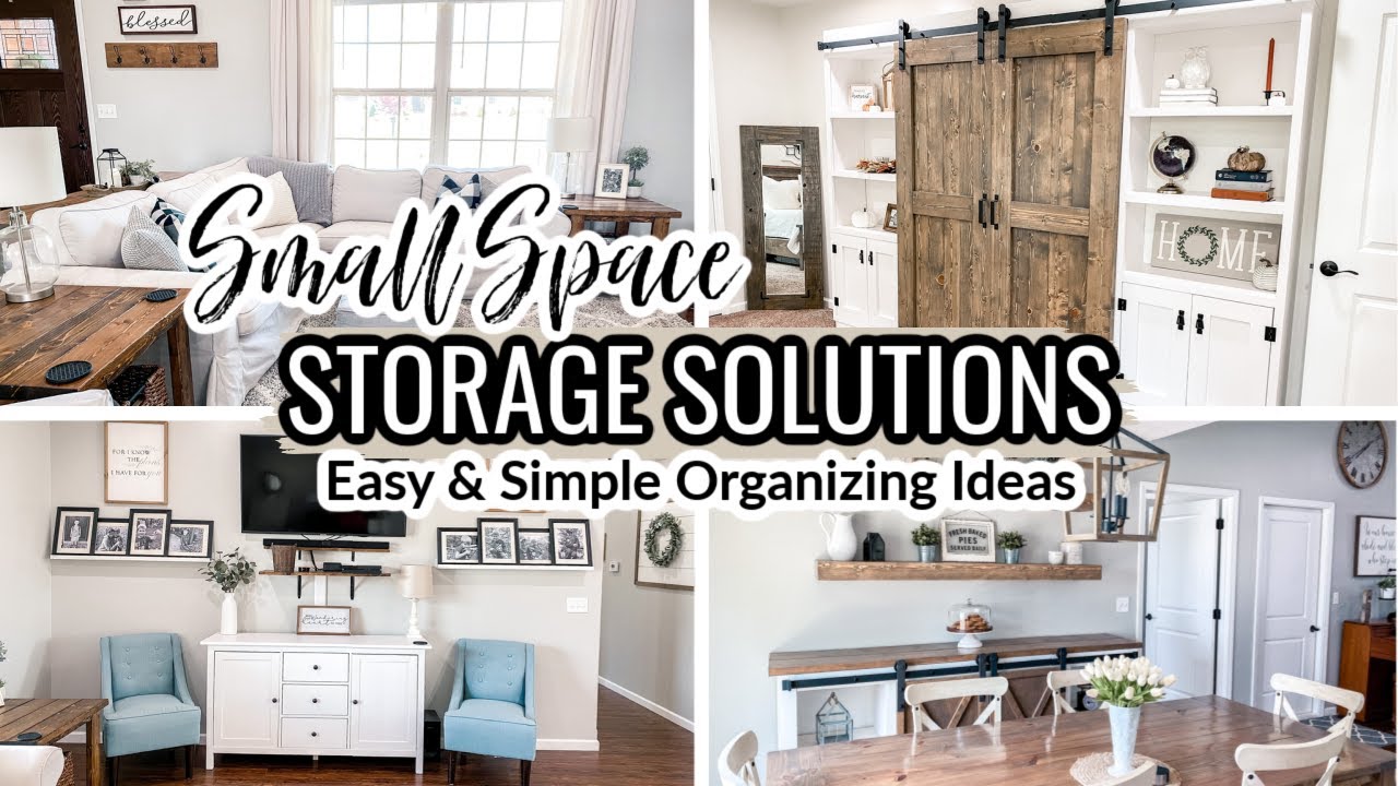 10 Simple Small Space Organization Ideas