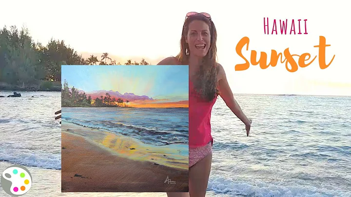 Acrylic Painting Tutorial | How to Paint an Ocean ...