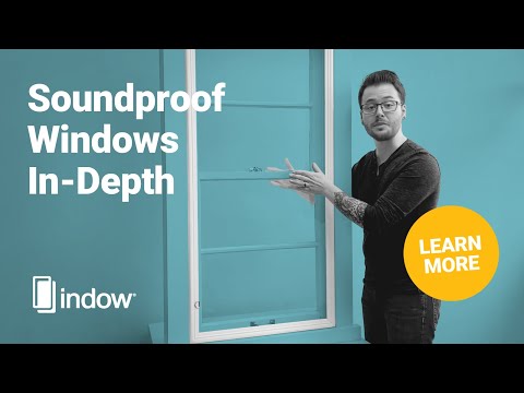 Soundproofing Windows with Indow Inserts