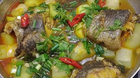 Cách nấu Cá Rô Kho Bầu ngon không bị tanh,ăn hết nồi cơm