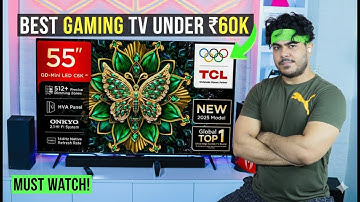 Best Gaming TV Under 50K _ Best Next-Gen TV Review In Hindi _ TCL C6K