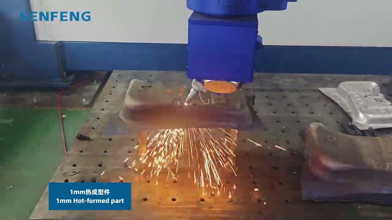 3D 5 Axis Laser Cutting of 1mm Hot Formed Parts