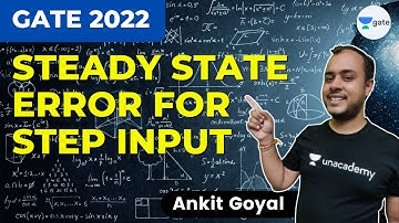 Steady State error for Step input | GATE 2022 | #AnkitGoyal