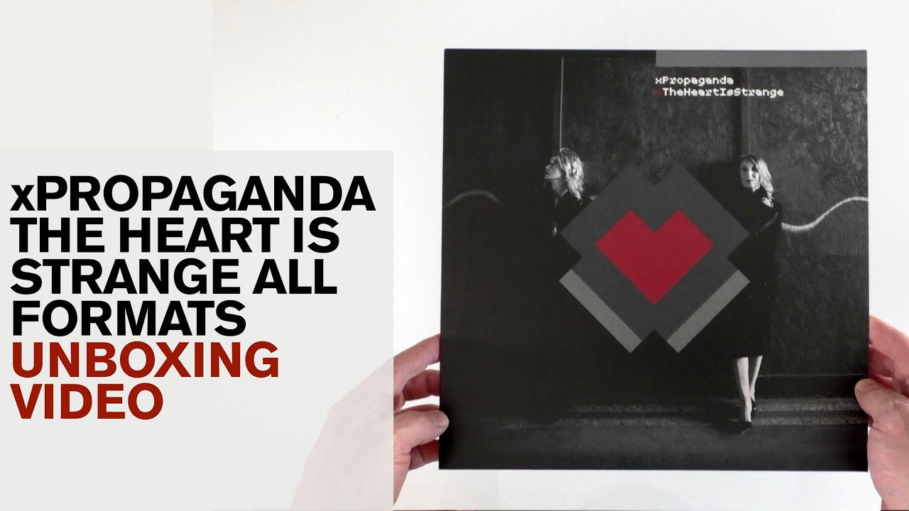 xPropaganda / The Heart Is Strange 'all formats' unboxing video