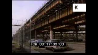 Queens and Harlem, New York 1989 - Graffiti and Subway Trains