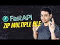 Upload Multiple Files and Get a ZIP FastAPI Async Project