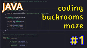 ASMR coding Backrooms Maze app (Part 1): Room objects