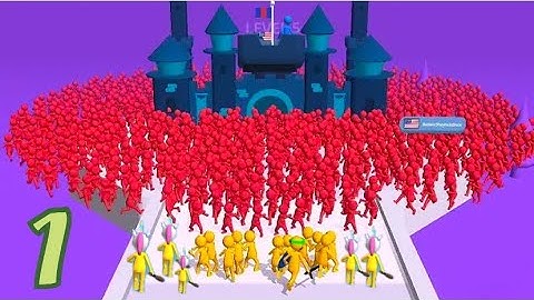 Join & Clash 😎Join Clash 3D - Gameplay Walkthrough (1-Part 15) Boos 😎(iOS & Android)