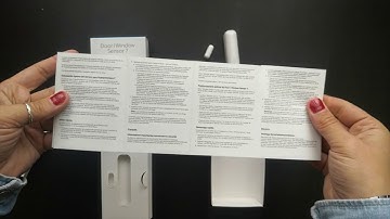 unboxing aeotec Door Window Sensor 7