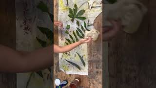 Nature’s Touch: Transforming Cloth into Living Art!